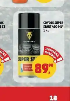 Penny Market Coyote super start 400 ml nabídka