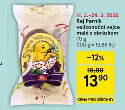 Tesco Rej Perník velikonoční vejce malé s obrázkem nabídka