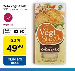 Tesco Veto Vegi Steak nabídka