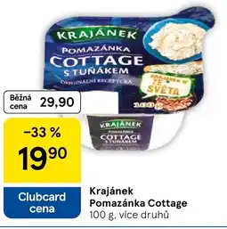 Tesco Krajánek Pomazánka Cottage nabídka