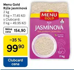 Tesco Menu Gold Rýže jasmínová nabídka