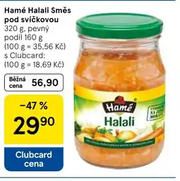 Tesco Hamé Halali Směs pod svíčkovou nabídka