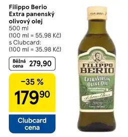 Tesco Filippo Berio Extra panenský olivový olej nabídka