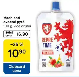 Tesco Machland ovocné pyré nabídka