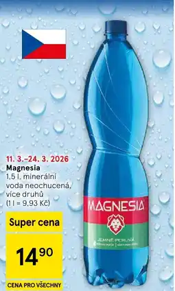 Tesco Magnesia nabídka