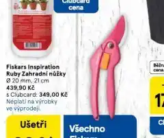 Tesco Fiskars zahradní nůžky nabídka