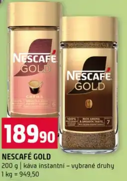 Terno Nescafé gold nabídka