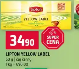 Terno Lipton yellow label nabídka