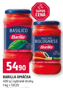 Terno Barilla omáčka nabídka