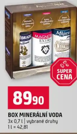 Terno Box minerální voda nabídka