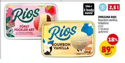 Penny Market ZMRZLINA RIOS bourbon vanilla, trikolora nabídka