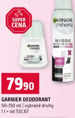 Terno Garnier deodorant nabídka