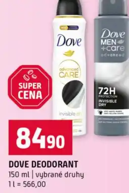 Terno Dove deodorant nabídka