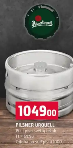Terno Pilsner urquell nabídka