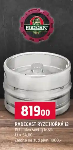 Terno Radegast ryze hořká 12 nabídka