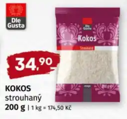 Terno Dle Gusta Kokos strouhaný nabídka