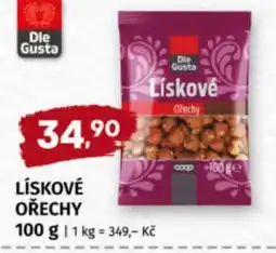 Terno Lískové ořechy nabídka
