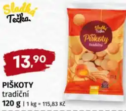 Terno Piškoty tradiční nabídka