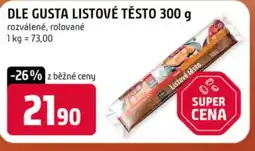 Terno Dle gusta listové těsto nabídka