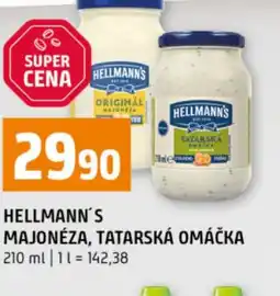 Terno Hellmann's majonéza, tatarská omáčka nabídka