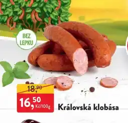 MP Krásno Královská klobása nabídka