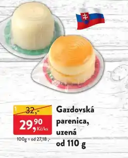 MP Krásno Gazdovská parenica, uzená nabídka