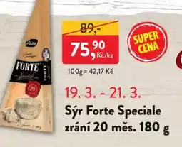 MP Krásno Sýr Forte Speciale zrání 20 měs. nabídka