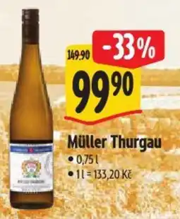 Albert Müller Thurgau nabídka