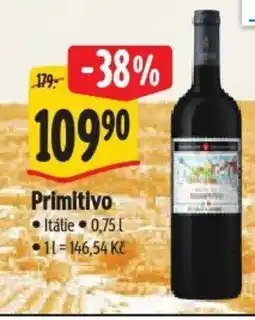 Albert Primitivo nabídka