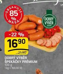 Flop DOBRÝ VÝBĚR ŠPEKÁČKY PRÉMIUM nabídka