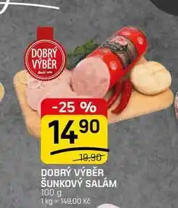 Flop DOBRÝ VÝBĚR ŠUNKOVÝ SALÁM nabídka