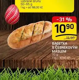 Flop BAGETKA S ČESNEKOVÝM MÁSLEM nabídka