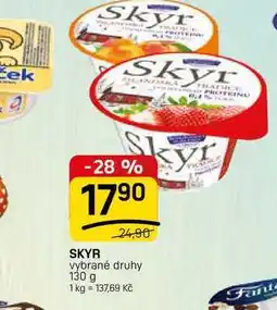 Flop SKYR vybrané druhy nabídka
