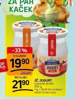 Flop JČ JOGURT nabídka