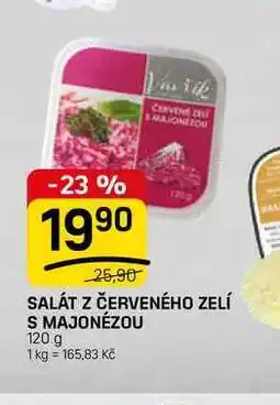 Flop SALÁT Z ČERVENÉHO ZELÍ S MAJONÉZOU nabídka