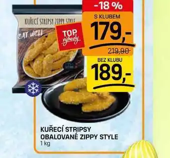 Flop KUŘECÍ STRIPSY OBALOVANÉ ZIPPY STYLE nabídka