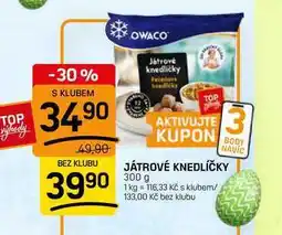 Flop JÁTROVÉ KNEDLÍČKY nabídka