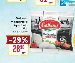 Billa Galbani Mozzarella + protein 125 g nabídka