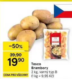 Tesco Tesco Brambory, 2 kg, varný typ B nabídka