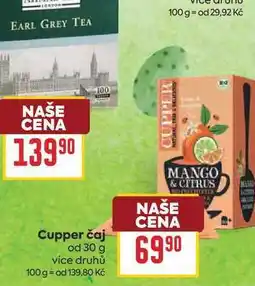 Billa Cupper čaj od nabídka