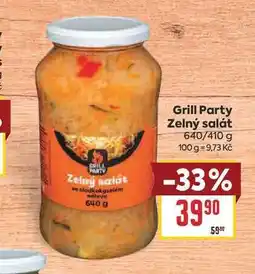 Billa Grill Party Zelný salát 640/410 g nabídka