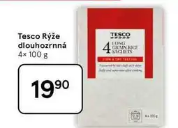 Tesco Tesco Rýže dlouhozrnná, 4× nabídka