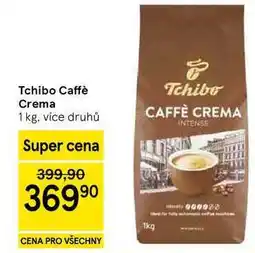 Tesco Tchibo Caffè Crema, 1 kg, více druhů nabídka