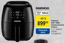 Tesco Daewoo DAF-1895 Horkovzdušná fritéza, 4.2 l, digitální displej. 8 programů nabídka