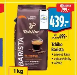 Albert Tchibo Barista zrnková káva nabídka