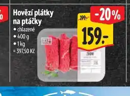 Albert Hovězí plátky na ptáčky nabídka