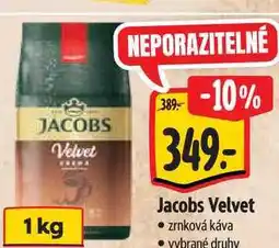 Albert Jacobs Velvet zrnková káva nabídka
