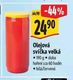 Albert Olejová svíčka velká nabídka