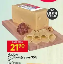 Hruška Madeta Císařský sýr s oky 30% nabídka