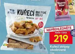 Hruška Kuřecí stripsy obalované nabídka